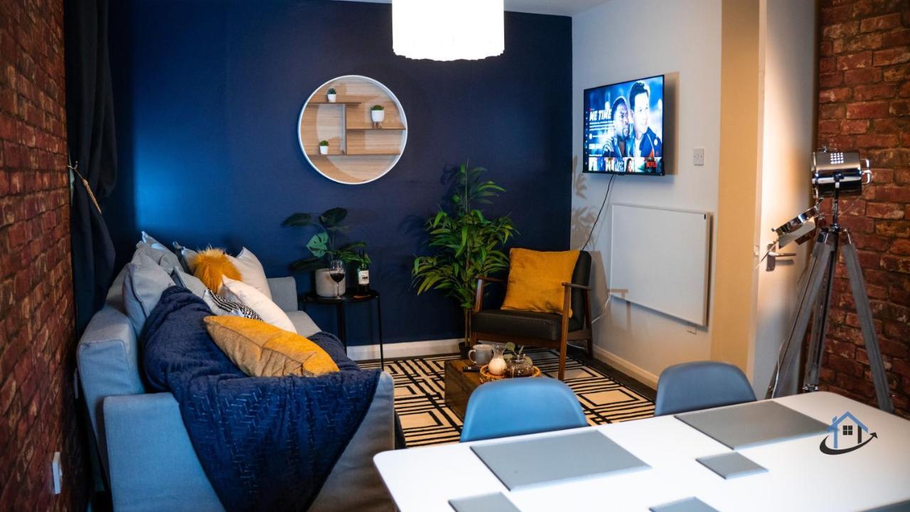 Flat 1 - King Bed, Parking, Workspace, Wi-Fi, Corporates Nottingham Zewnętrze zdjęcie